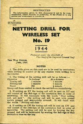 WS19 Netting Drill 1944 (Original) ?9.50