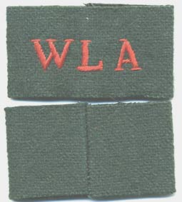 WLA Slip-on Shoulder Titles-Repro