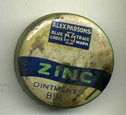 Alex Parsons Zinc Ointment