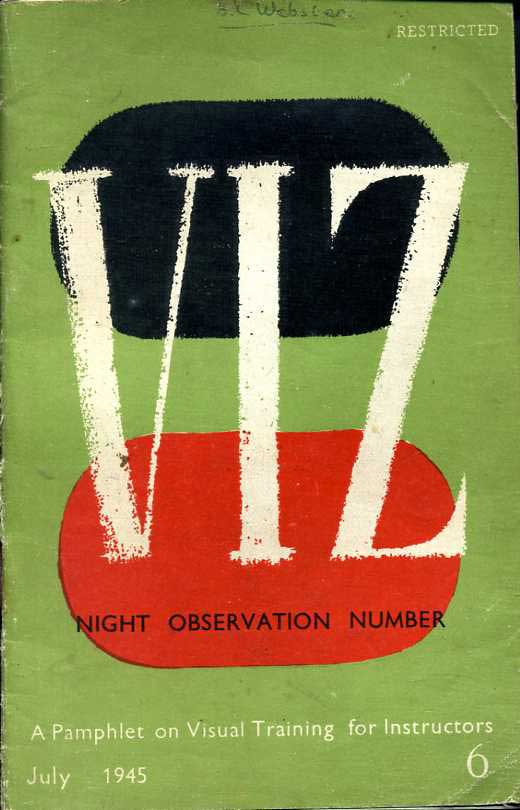VIZ- Night Observation Number-A Pamphlet on visual training for instructors 1945