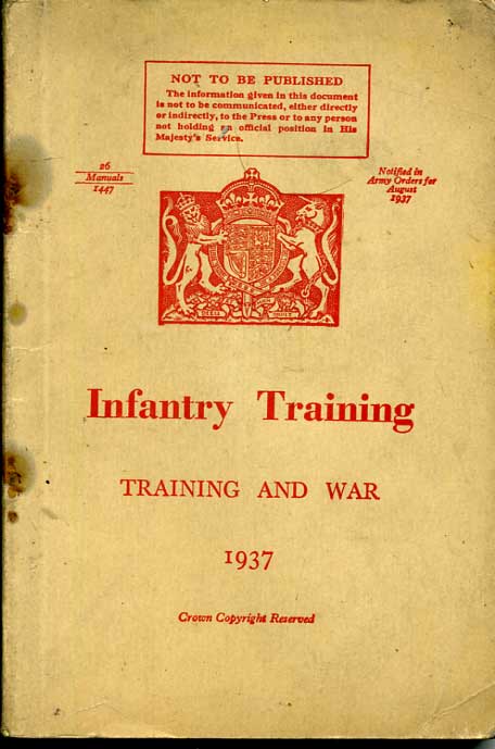 Infantry Training 1937