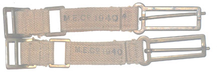37 Pattern Brace (Strap) Attachments-matching pair dated 1940