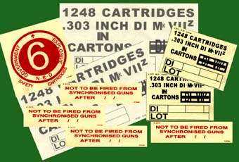 .303 Ammo box labels-cartoned