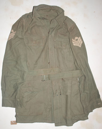 British WW2 jungle JG 4 pocket jacket £135