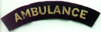 Civil Defence WW2 Ambulance crew badge