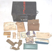 ARP First aid box and some contents