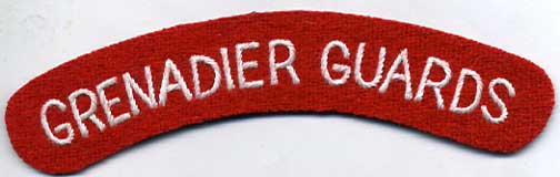 Grenadier Guards Shoulder Title