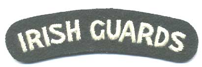 Irish Guards Shoulder Title