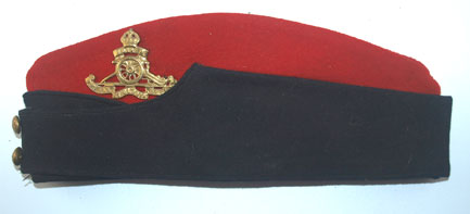 Royal Artillery Coloured Field Service Cap £75
