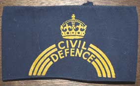 WW2 Civil Defence Armband
