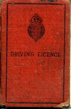 Early war Drivers Licence