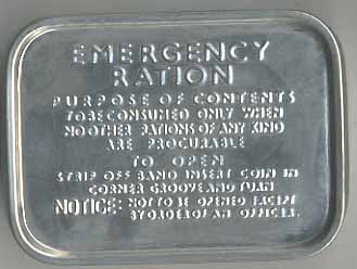 Emergency Ration Tin