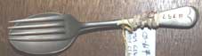 1937 dated WD Fork & Spoon £19.50