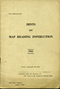 Hints on Map Reading Instruction 1943