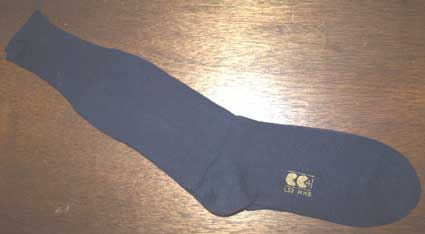 Men's socks, CC41 marked