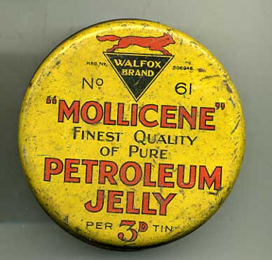 'Mollicene Petroleum Jelly tin