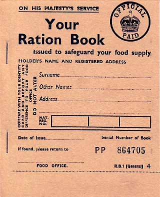 Ration Book-food