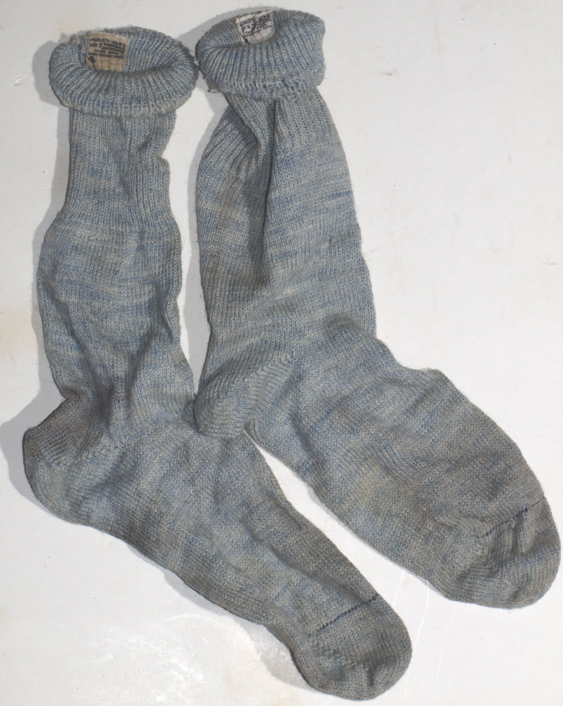 Very Scarce 1943 British Army Other Ranks issue socks £125